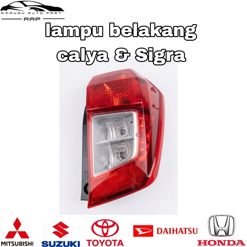 stoplamp lampu belakang SIGRA CALYA original lampu belakang SIGRA calya