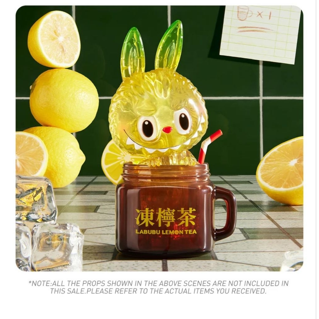 Pop Mart LABUBU Lemon Tea Figure (Sealed)