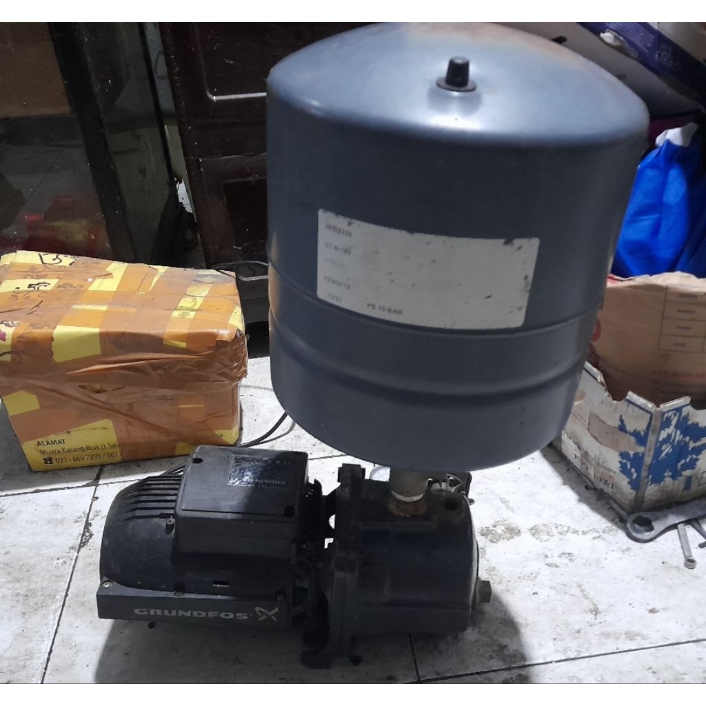 pompa air semi jet grundfos basic 4