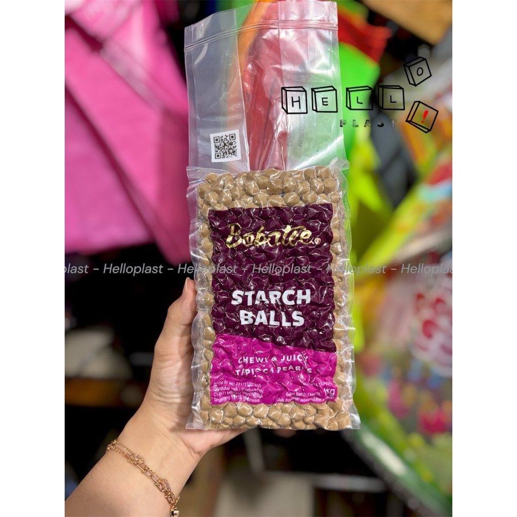BOBATEE STARCH BALLS | BUBBLE BOBA BOBATEE 1KG
