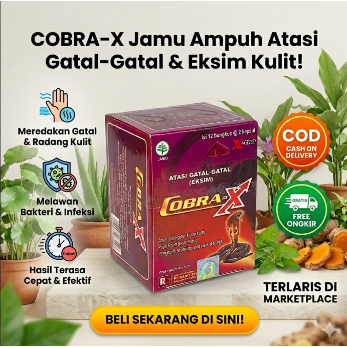 CobraX Obat Gatal Gatal dan Eksim