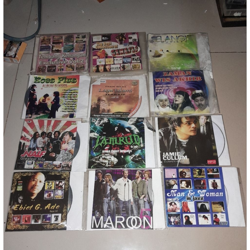 Paket CD MP3 musik
