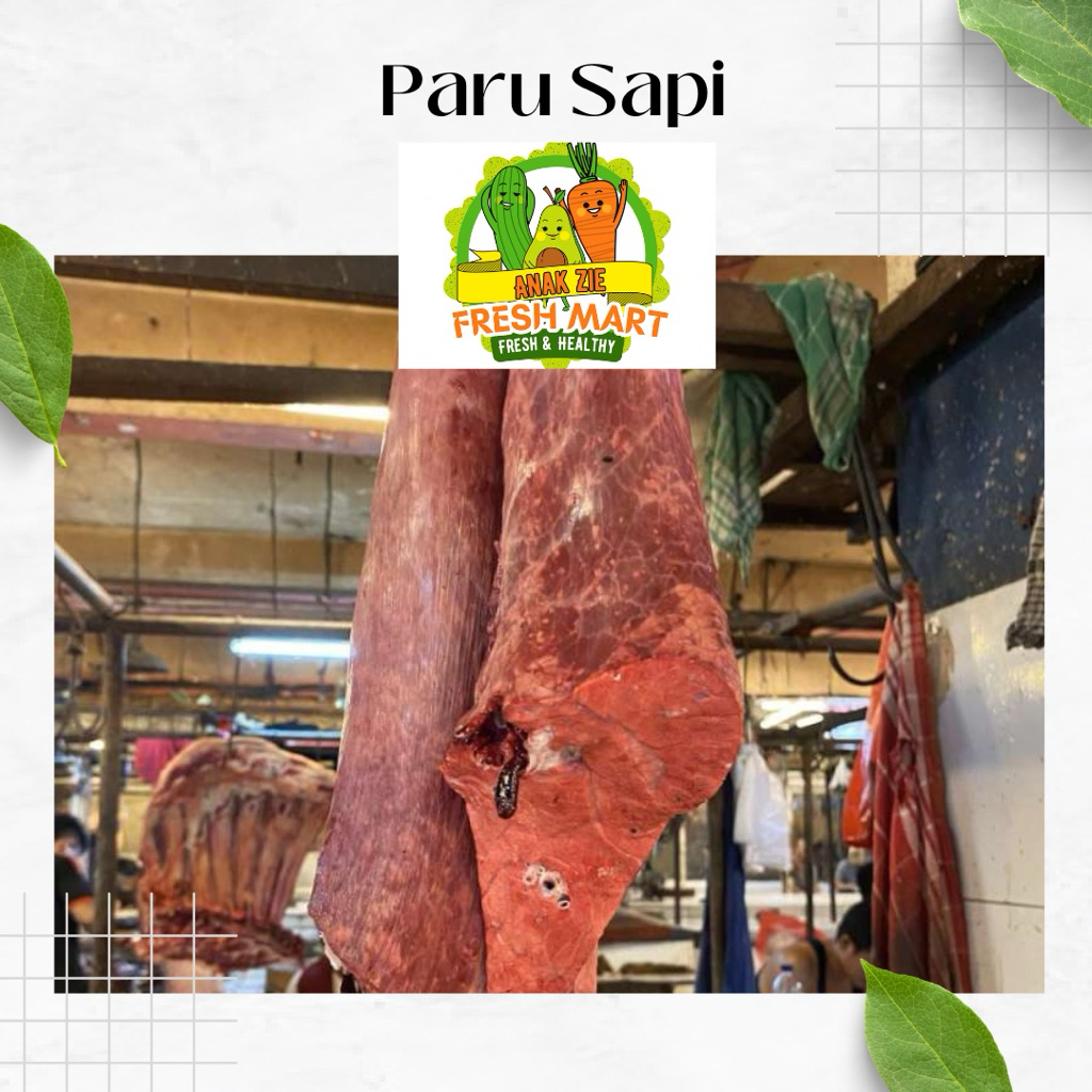 Paru Sapi / Jeroan Sapi Fresh Bandung