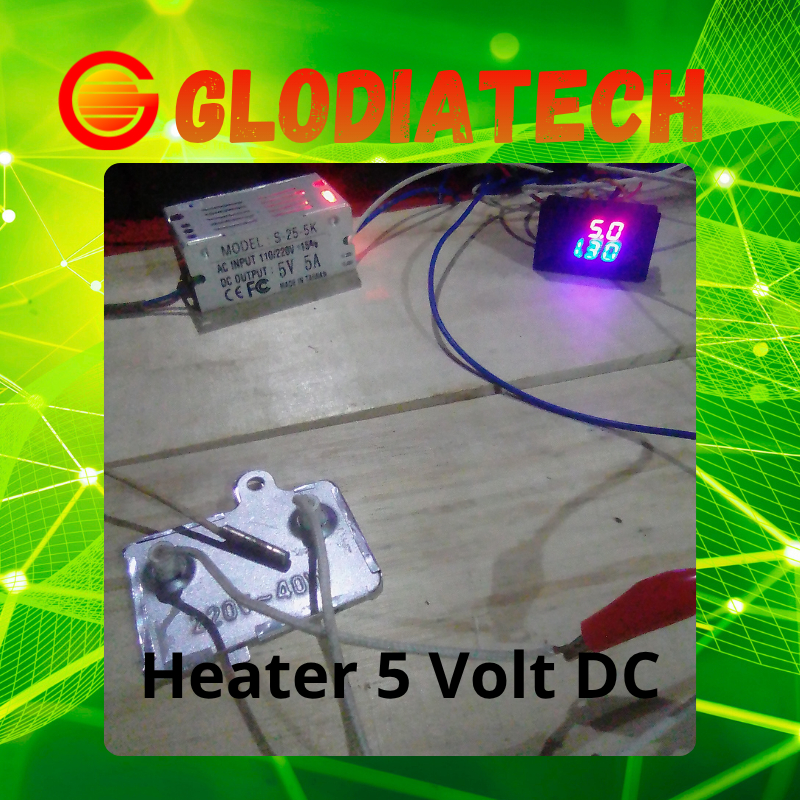 Elemen Pemanas Dc 12 Volt dan 5 Volt Heater Untuk Mesin penetas Telur Unggas