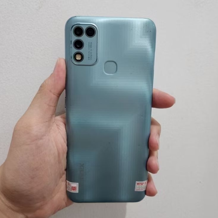 Termurah INFINIX HOT 10 PLAY RAM 4/64GB EX RESMI INFINIX SECOND FULLSET NO MINUS