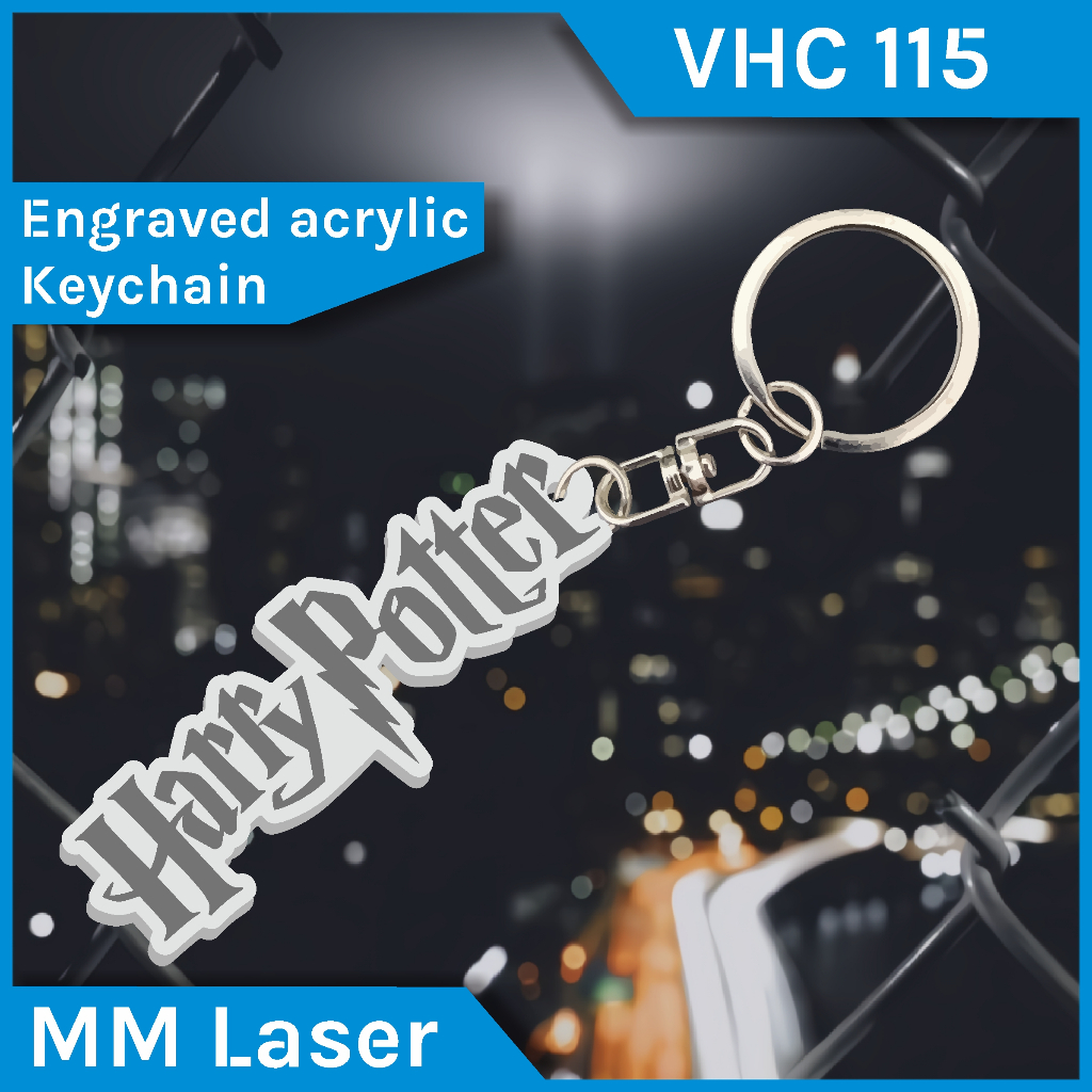 VHC 115 acrylic keychain harry potter | keychain harry potter acrylic | gantungan kunci akrilik harr