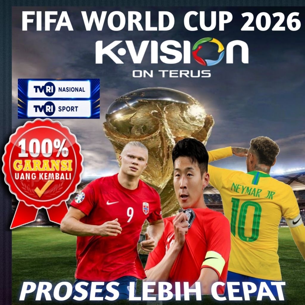 READY PAKET KVISION PIALA DUNIA 2026