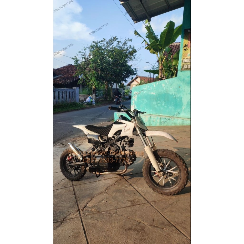 motor mini trail 100cc 4tak