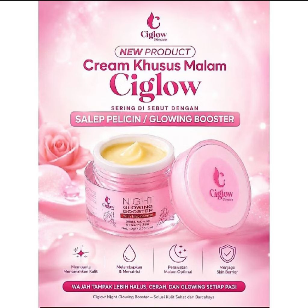 SALEP PELICIN CIGLOW / NIGHT GLOWING BOOSTER