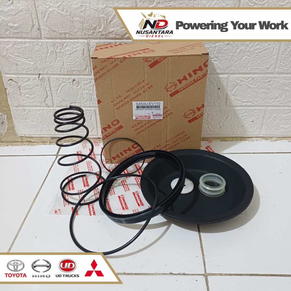 REPAIR KIT SET AIR BRAKE CHEMBER BELAKANG T30 S450U-EV110 HINO 500 FM260JD
