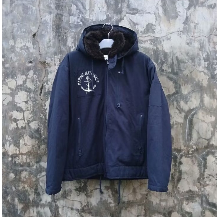 french army deck hoodie jacket