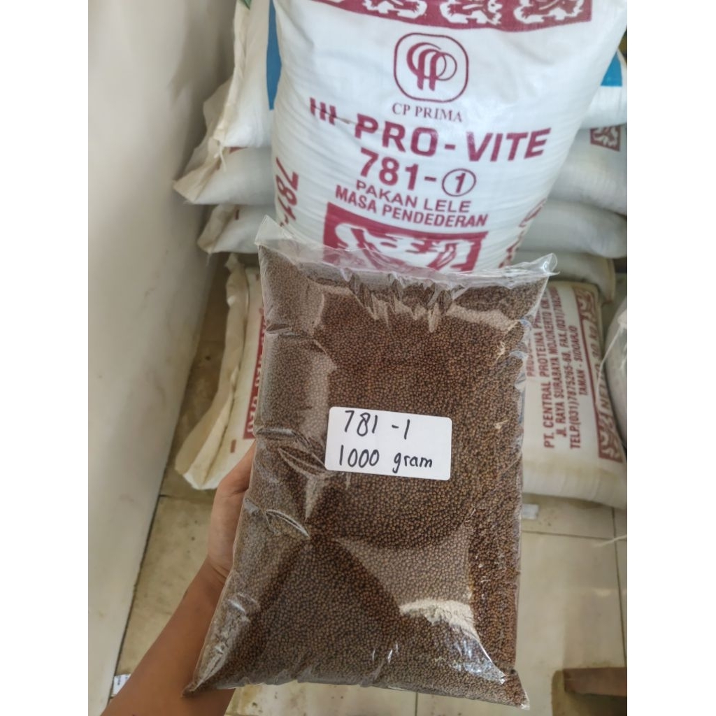 PAKAN IKAN 781-1 | 250gr 500gr 1000gr | PROMO MURAH PAKAN UNGGUL