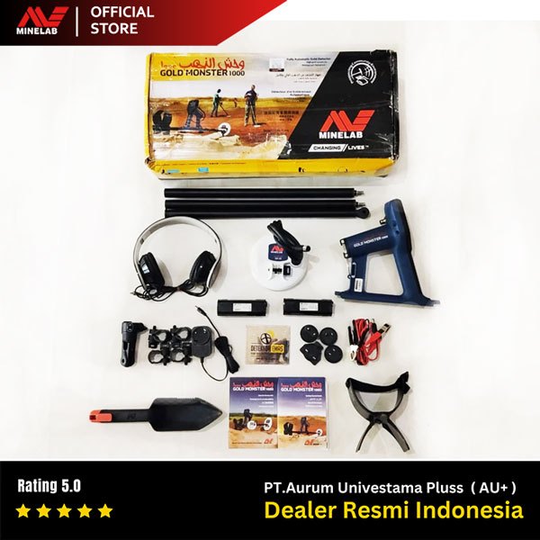 Metal Detektor Minelab Gold Monster 1000 Second RESMI - Metal Detector GM1000 Second - GM 1000 Secon