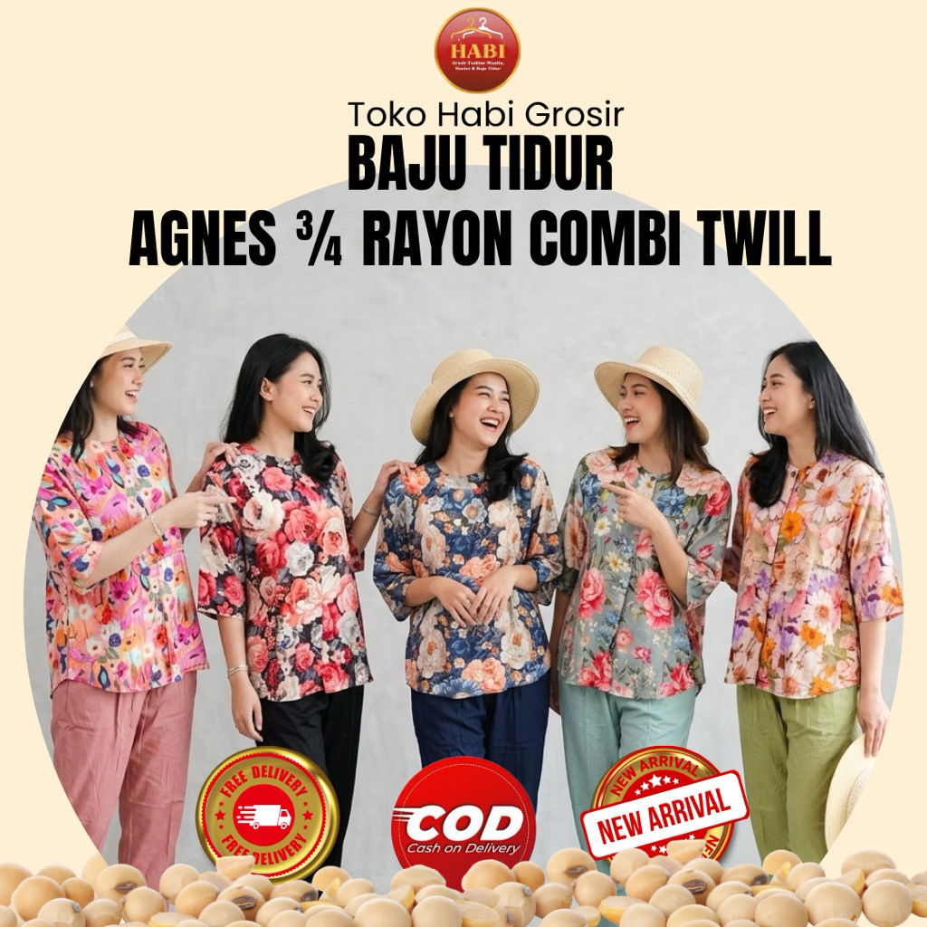 (102072) Agnes Cp 3/4 Combi Standar/bajudingin
