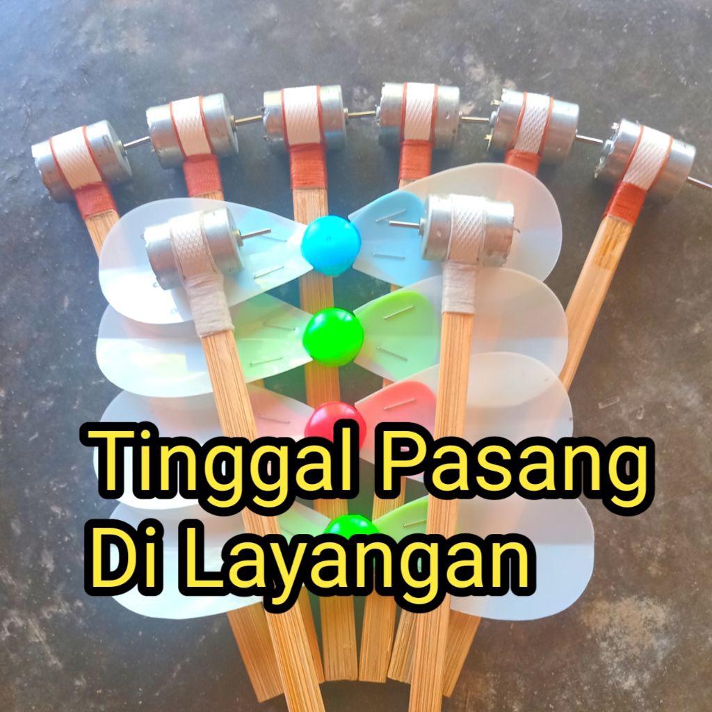Dinamo Layangan 24volt obohan/ balap komplit kipas dan penyangga