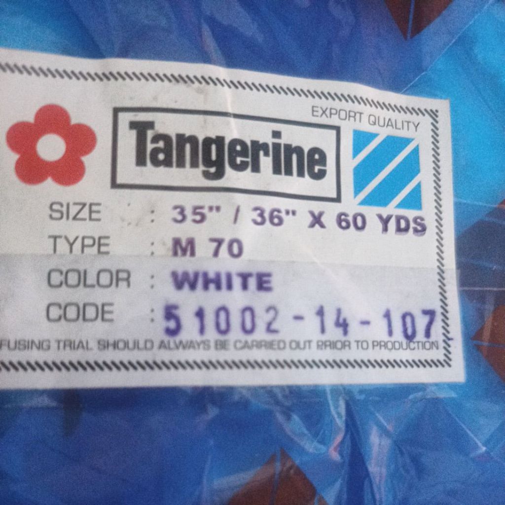 Kain Keras Tangerine M70 dan M33