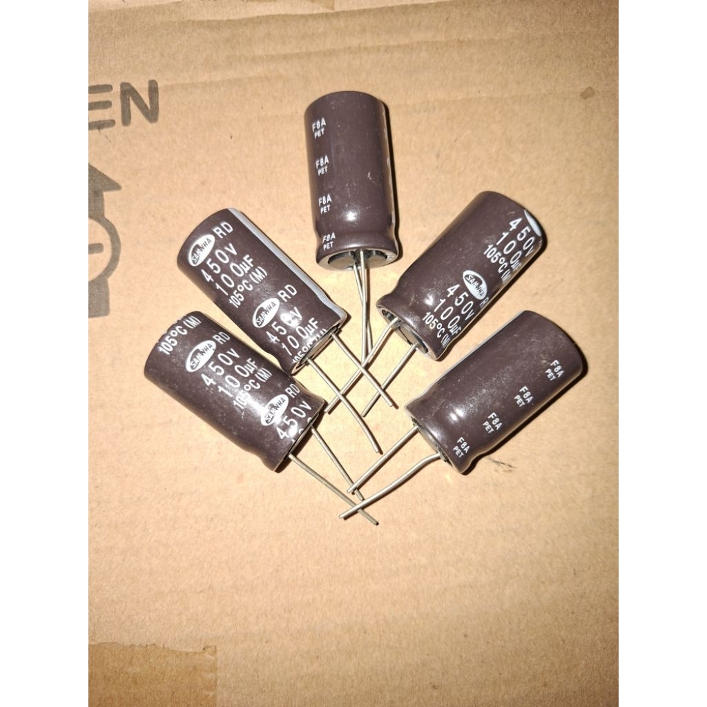 Elko 450v 100uf Elco 100uf 450v Original
