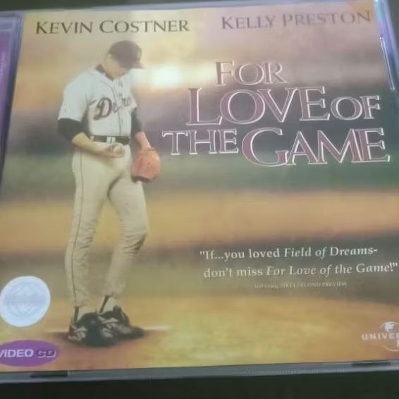 VCD Original FOR LOVE OF THE GAME FEAT KEVIN COSTNER TEKS INDONESIA