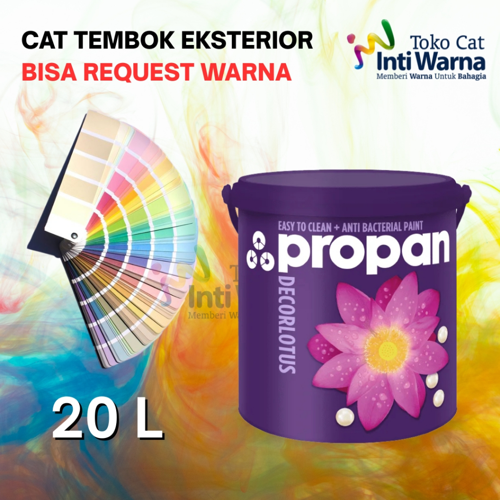 CAT TEMBOK INTERIOR DECORLOTUS DLI-480 PROPAN 20kg / CUSTOM WARNA TINTING / ANTI NODA