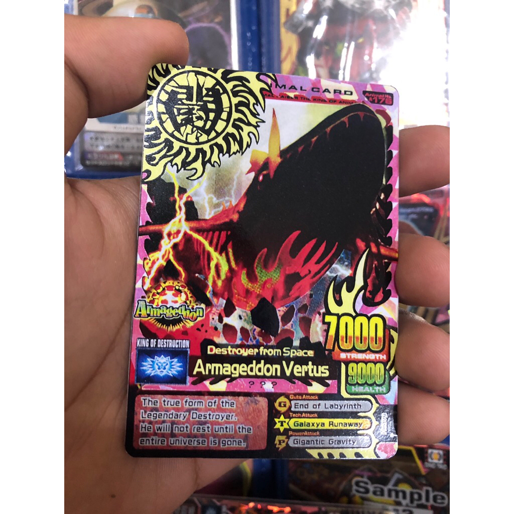 (BACA DESKRIPSI) Animal Kaiser Armageddon Vertus evo 7 replica
