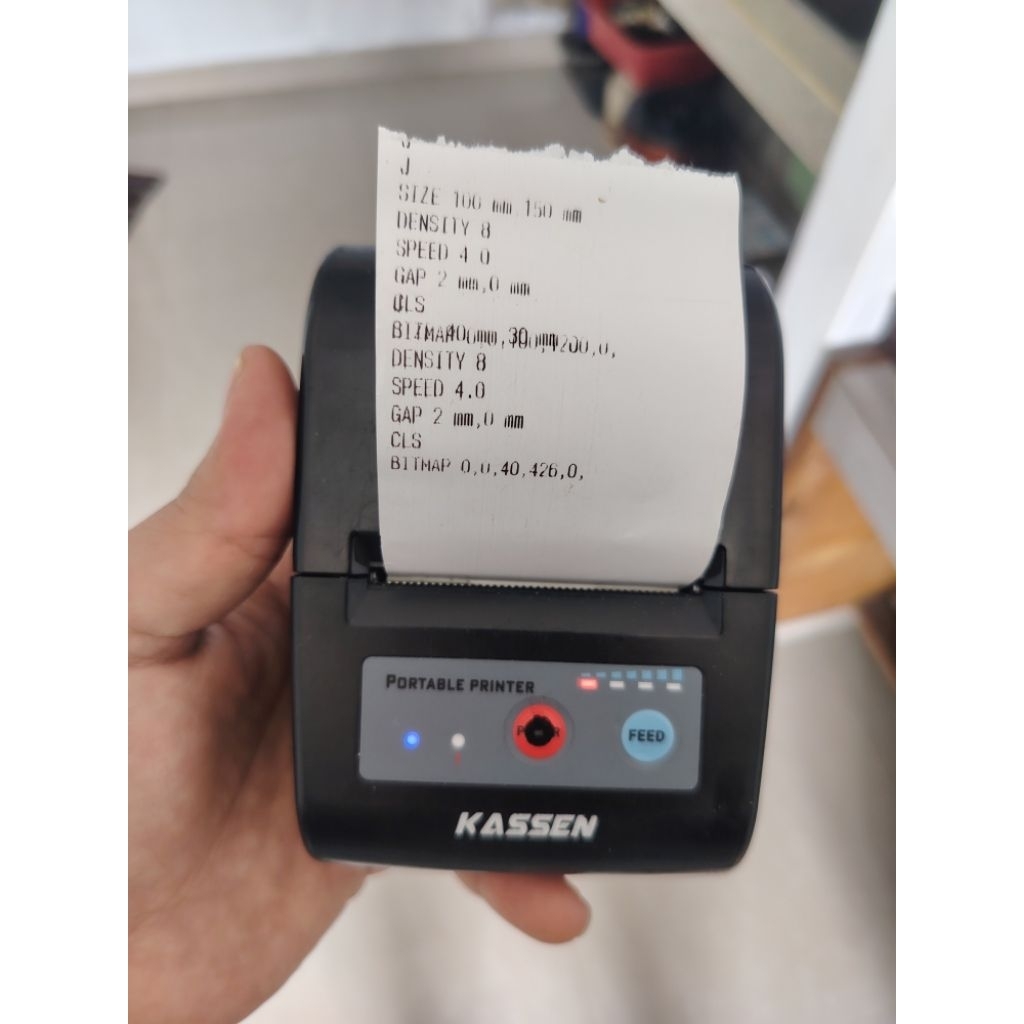printer Bluetooth kassen