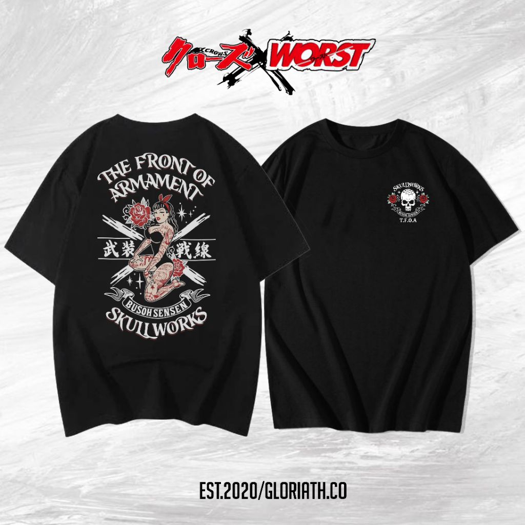 KAOS DISTRO TFOA GIRL {Crowsxworst}