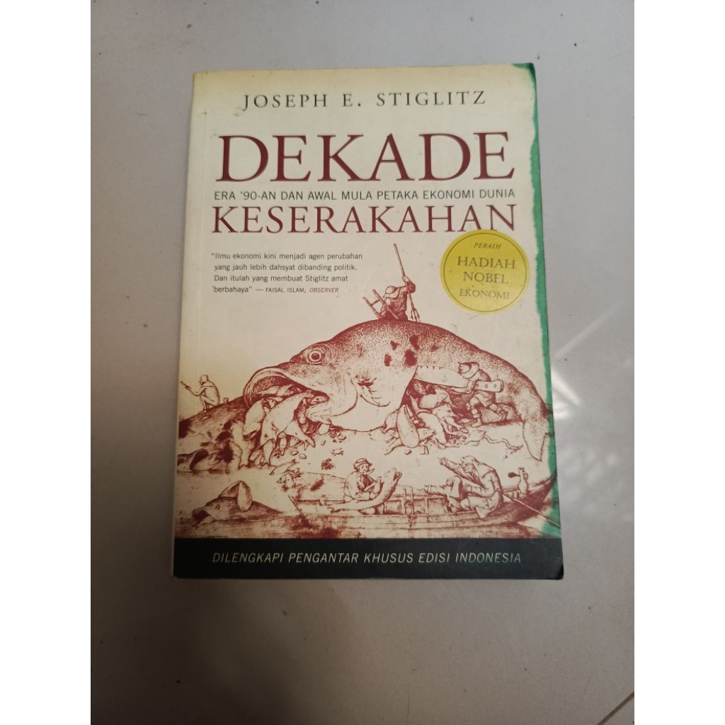 Dekade Keserakahan Original Joseph E Stiglitz