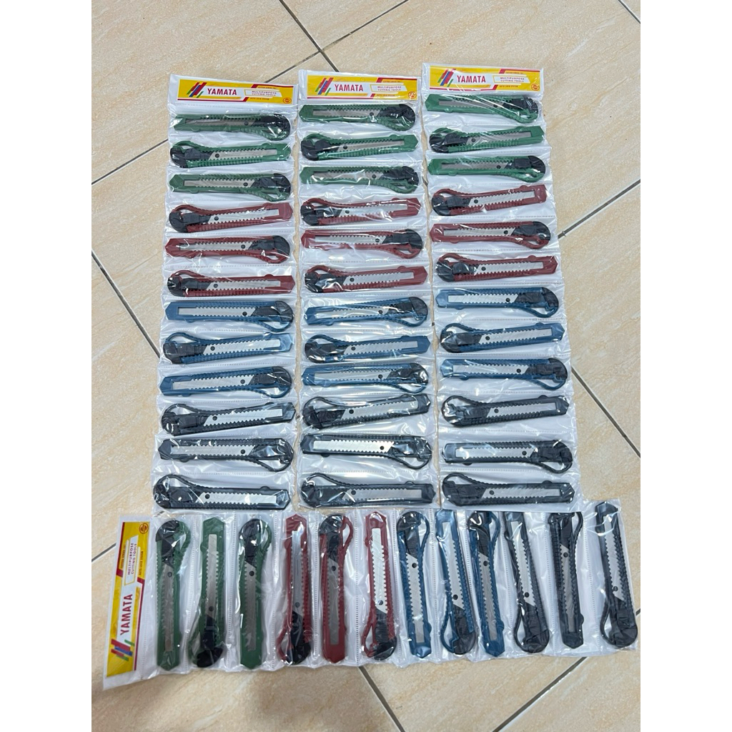 (1lusin) pisau carter, pisau cutter