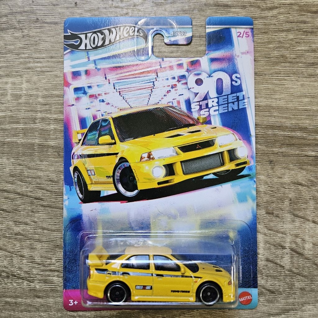 HOT WHEELS 90s STREET SCENE Mitsubishi Lancer Evolution VI
