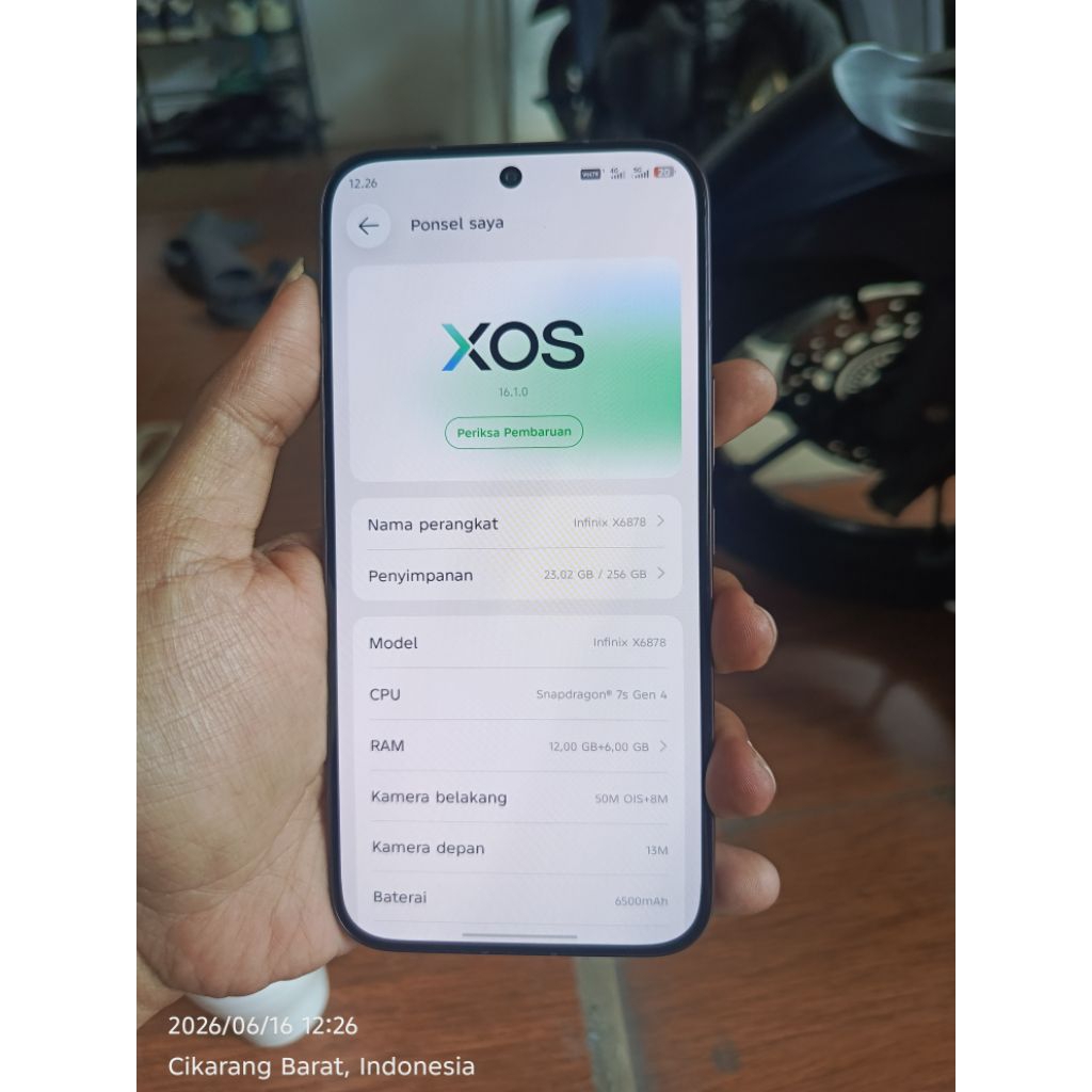 infinix note 60 pro 5G 12 256