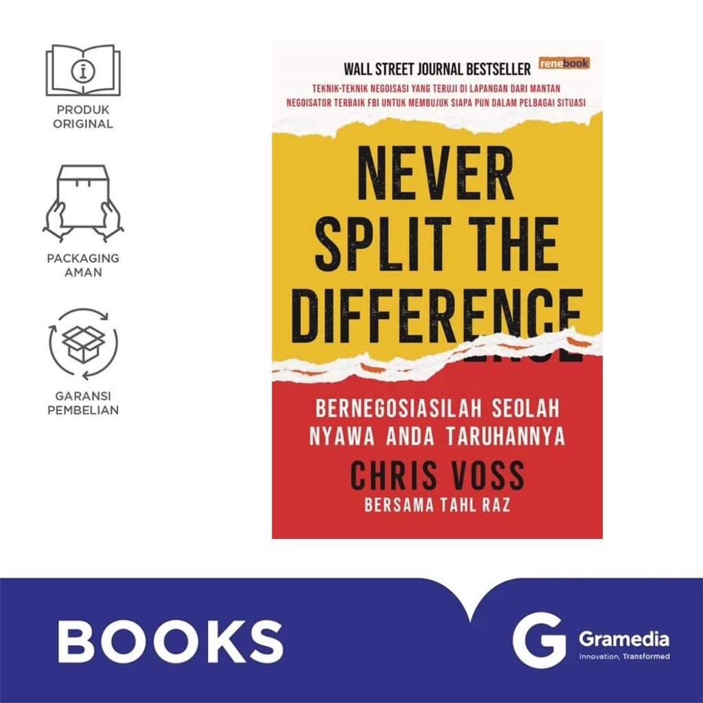 Gramedia MAG - Never Split The Difference