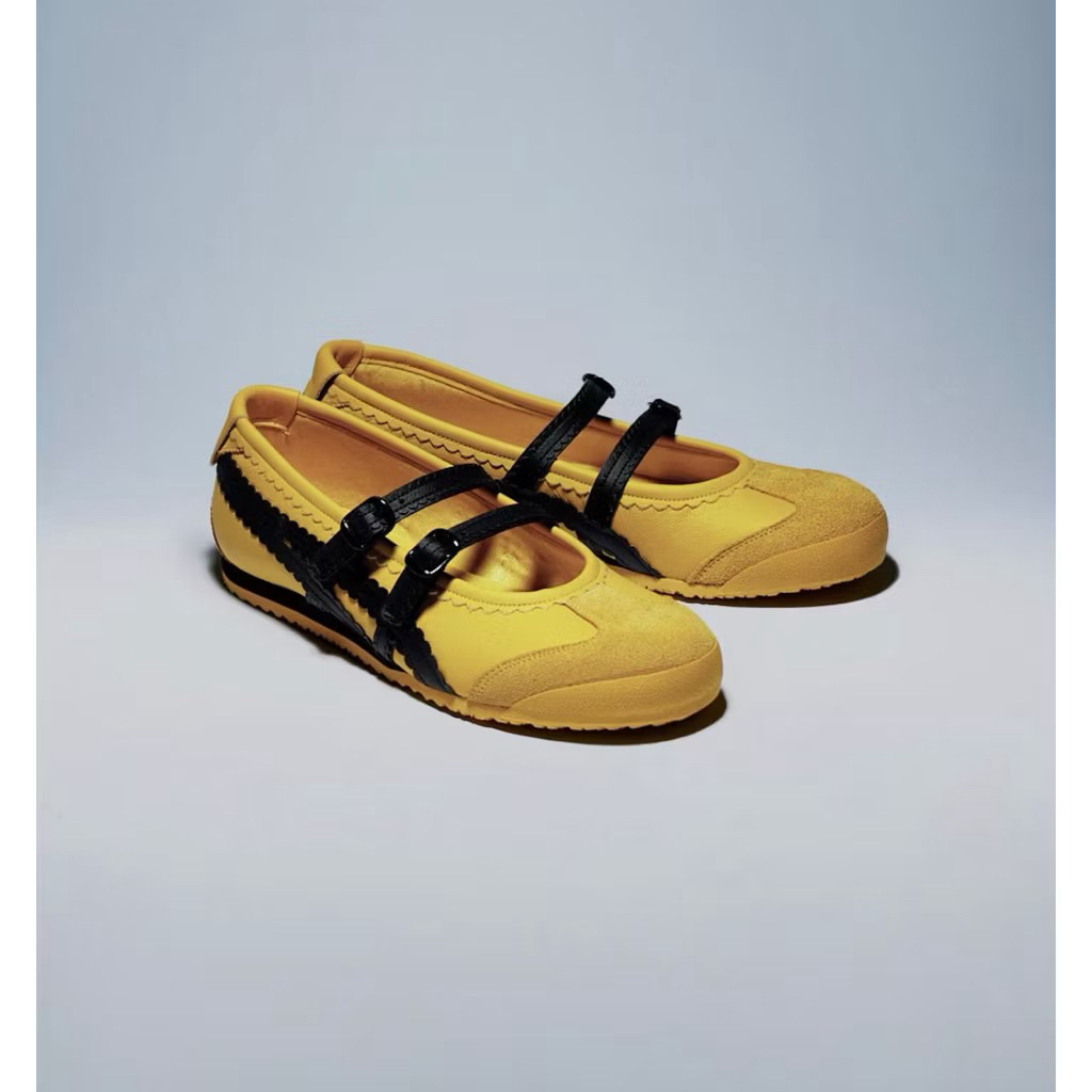 Sepatu Onitsuka Ballet Yellow Black/Kill Bill