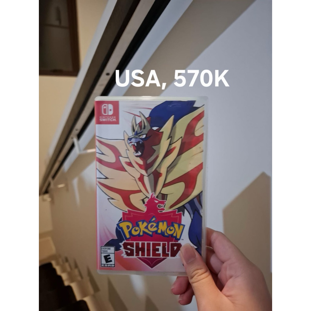 Pokemon Shield | second | US | game nintendo switch | ready stock 1 / 2