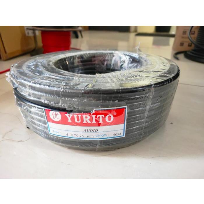 [ Roll 100 Meter ] Kabel Speaker Audio NYYHY Yurito 4x0,75mm 4x0.75mm 4x0,75 4x0.75 mm Roll 100 Mete