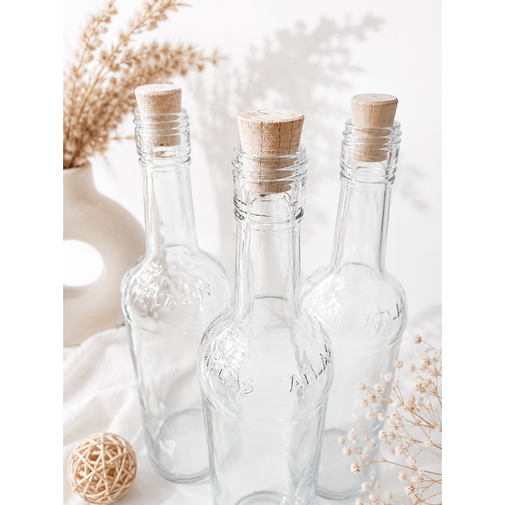 BOTOL ATLAS / BOTOL KACA / BOTOL KACA MINYAK / BOTOL HIAS / BOTOL KACA
