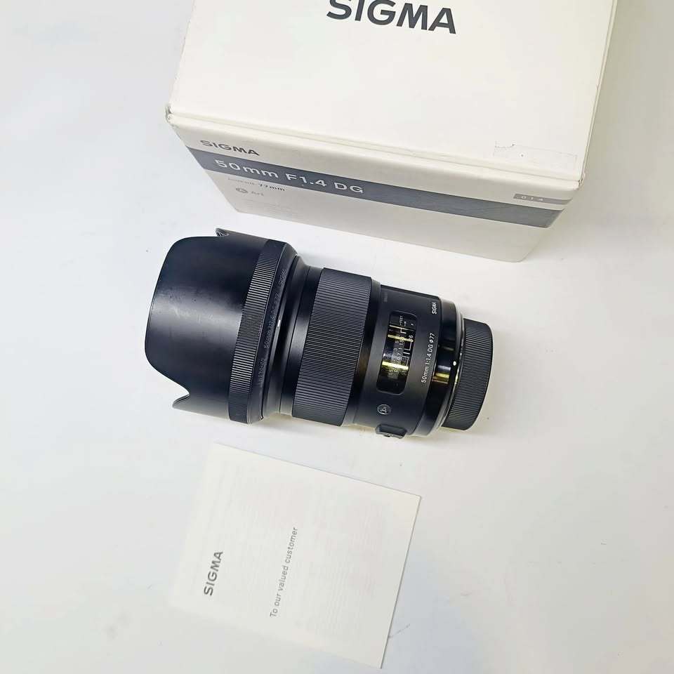 Sigma Art 50mm F1.4 DG HSM For Nikon - Like New (D)1805