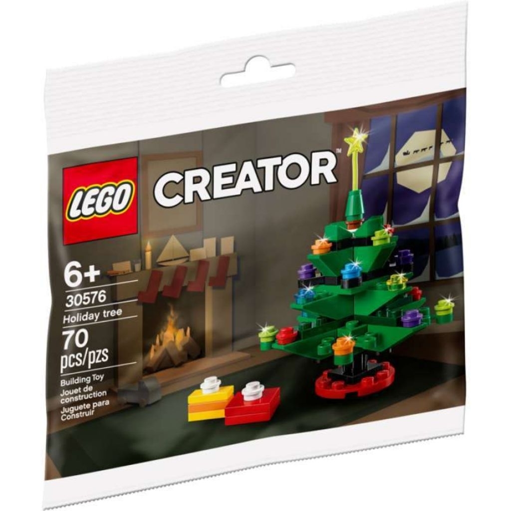 Lego Creator 30576 Holiday Tree pohon natal hadiah kado Christmas