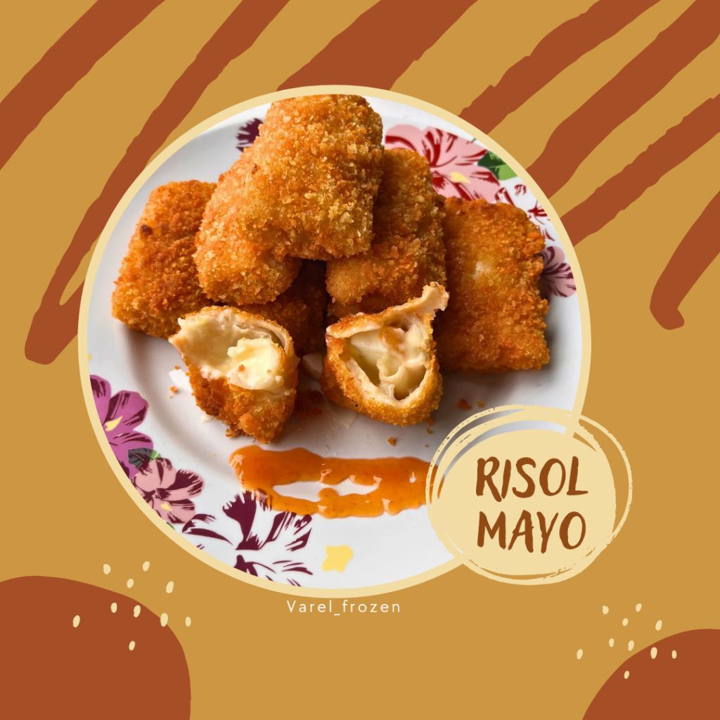 risol Smoke beef mayo frozen / risol mayo
