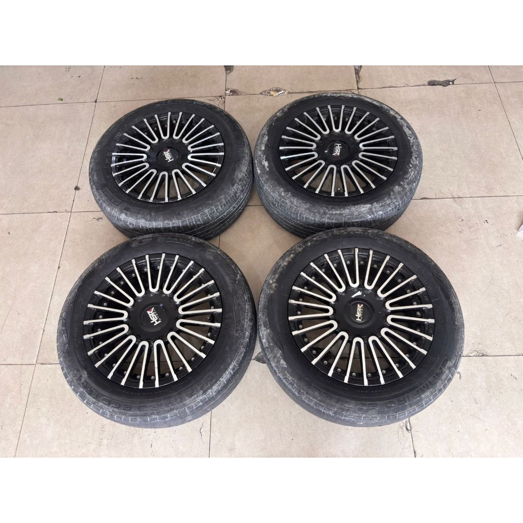 VELG SECOND AMARASI HSR R15X6,5 H10X100-114,3 (VELG SAJA)