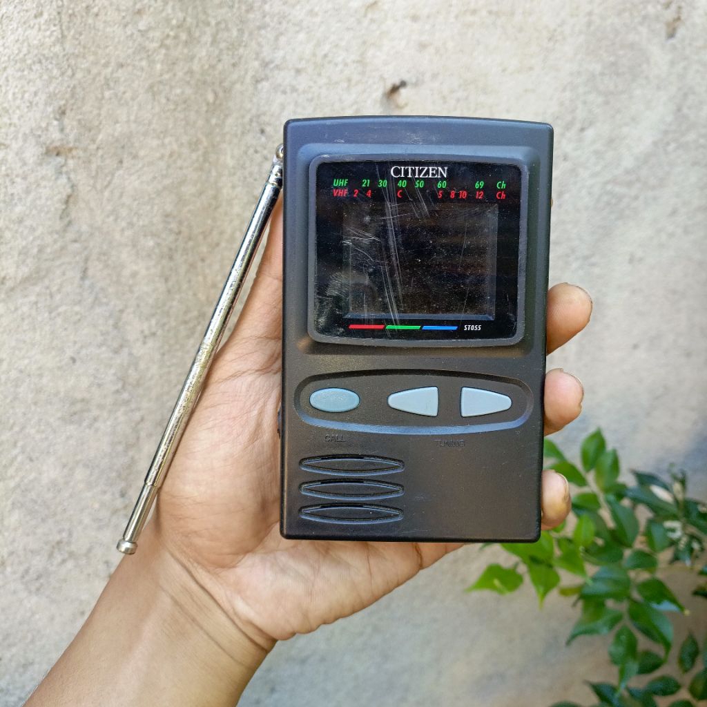 tv mini citizen antik jadul vintage