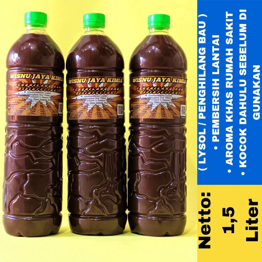 Lisol Penghilang Bau Tidak Sedap Pembersih Lantai Pel Lantai Aroma Khas Rumah Sakit 1,5Liter