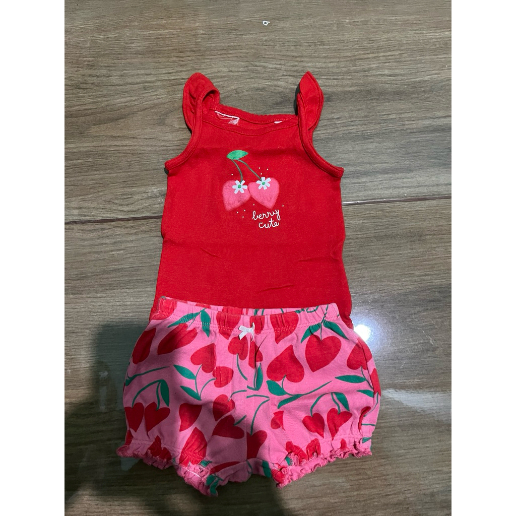 romper jp set anak perempuan carter’s