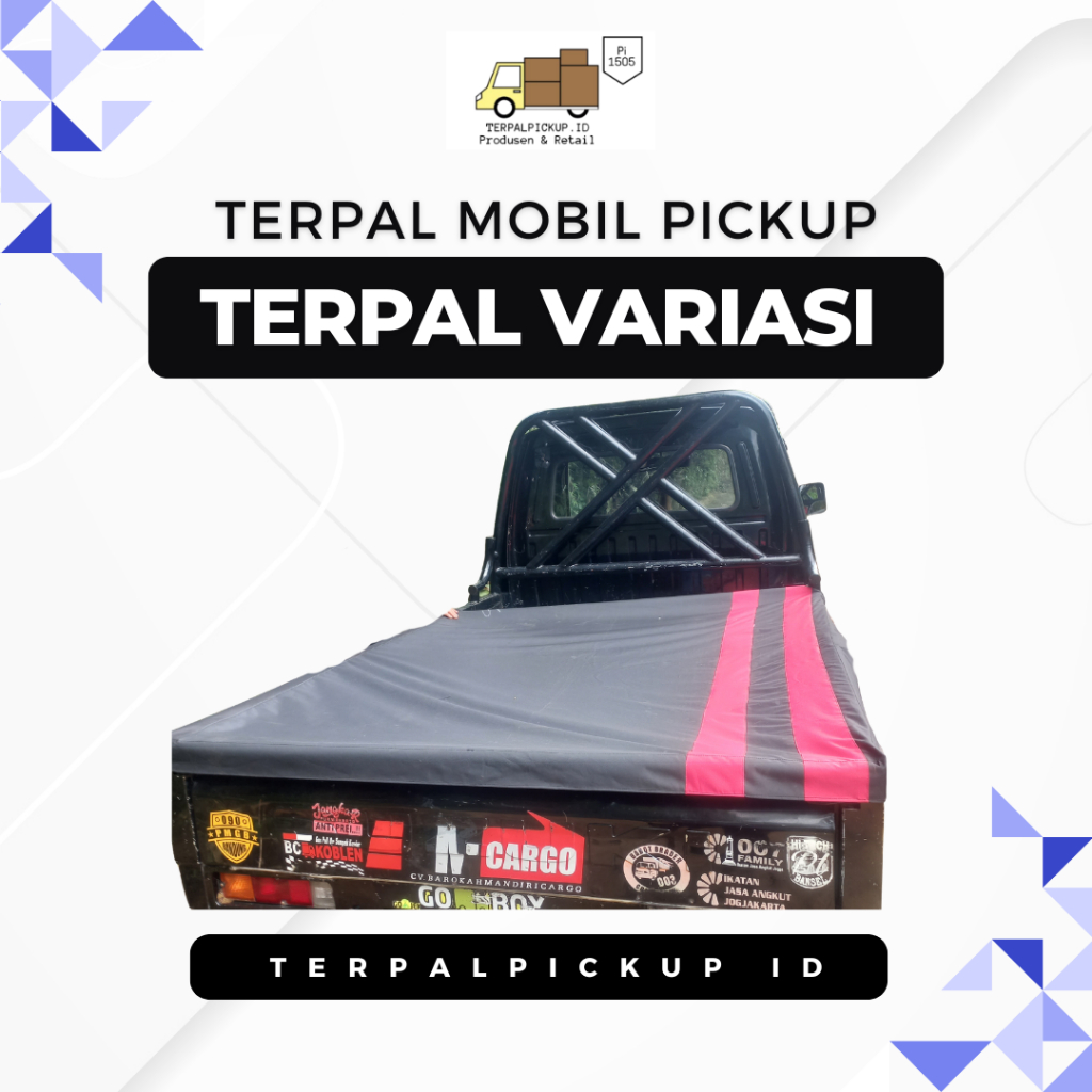 AKSESORIS PICKUP | TERPAL BAK MOBIL JAMINAN 100% KEDAP AIR ANTI JAMUR | L300 Carry Futura Granmax