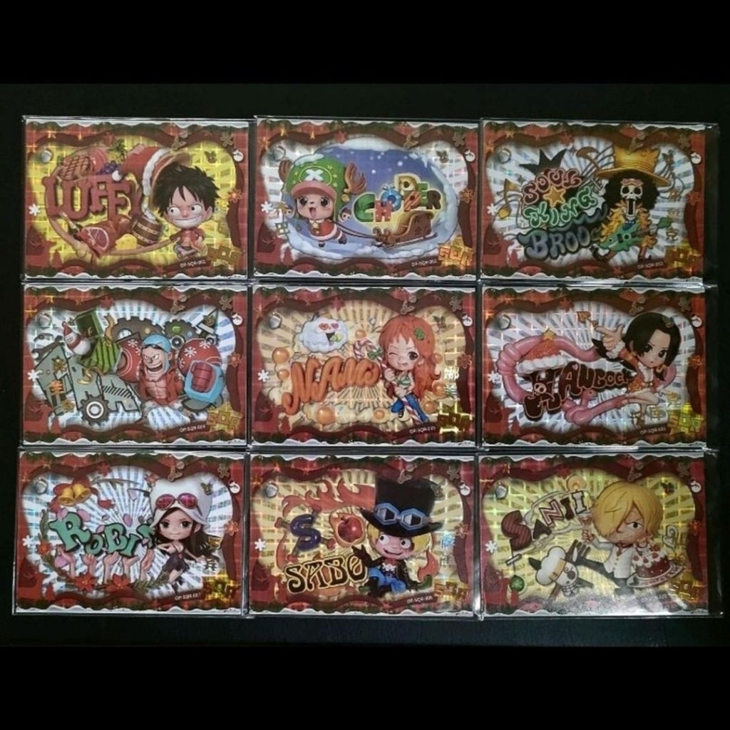 KARTU SQR ONEPIECE CCG KABAGO DRAGON 2024 COMPLETE SET 18PCS
