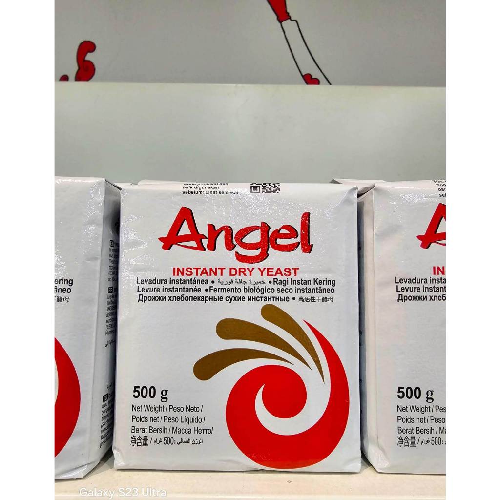 Ragi Instan Angel 500g - Fermentasi Cepat, Ekonomis, Tekstur Roti Lebih Baik