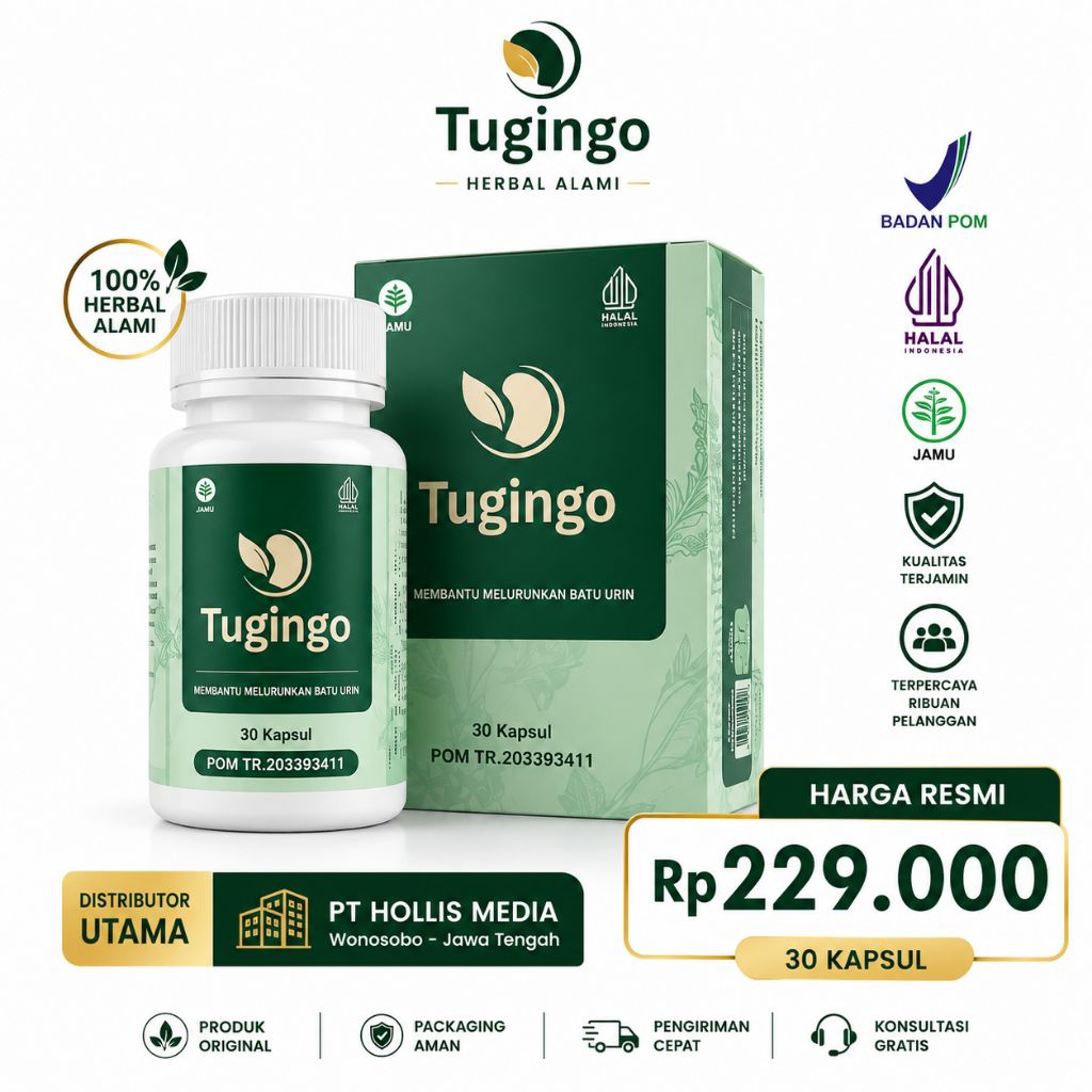 Tugingo Original | Herbal Ginjal BPOM | 30 Kapsul