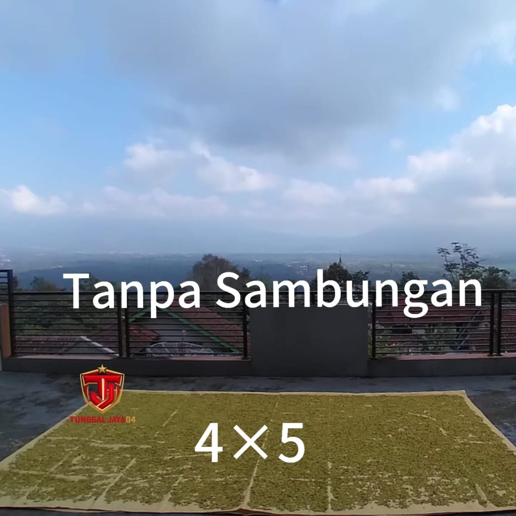Terpal Jemuran Padi Cengkeh Kopi dll tanpa sambungan