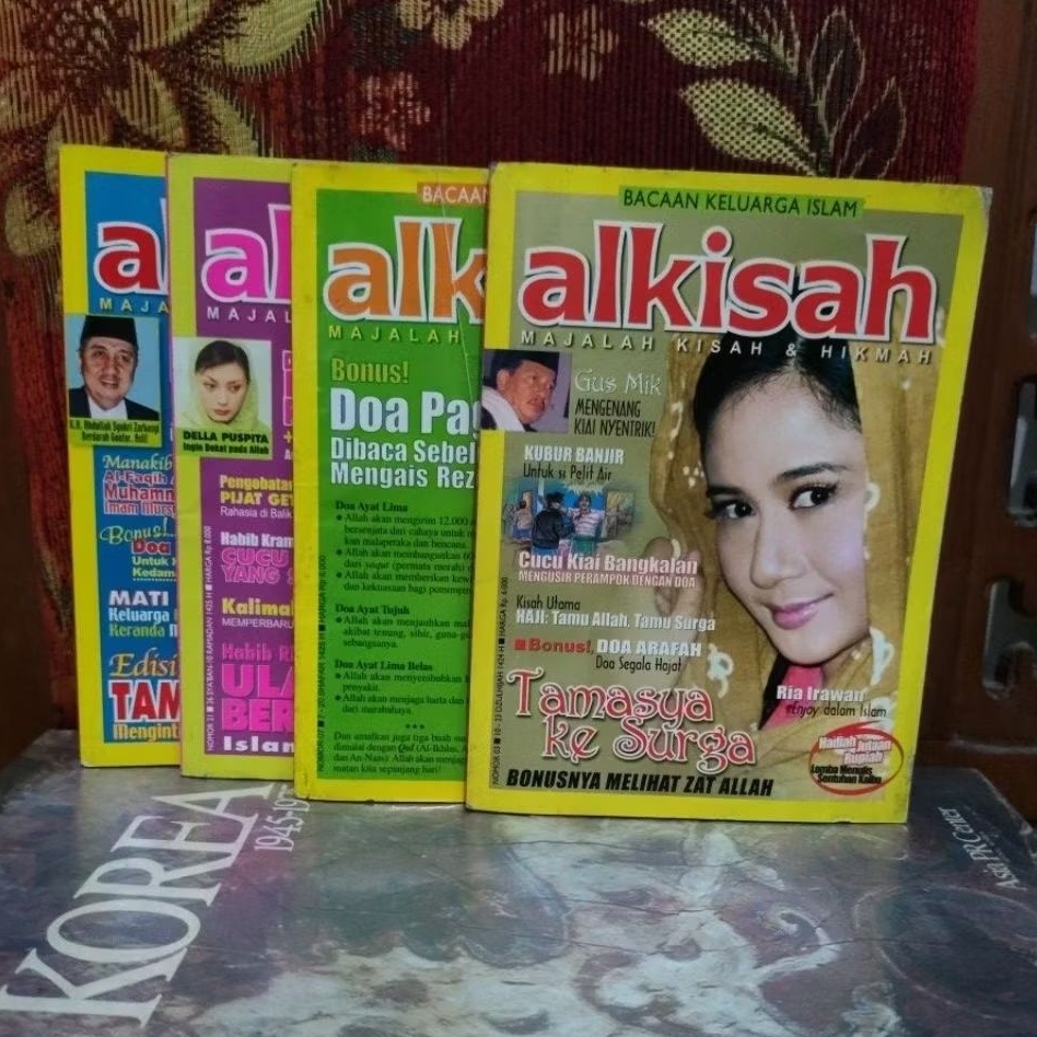 Majalah Original alkisah bekas boleh beli satuan ada di Variannya