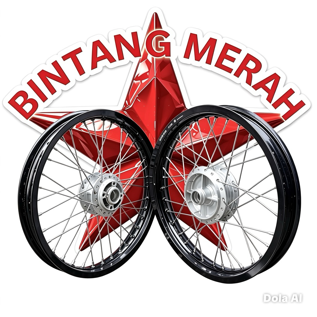 Sepaket Velg Satria 2tak Rossi Ring 17 140 160 185  Set Satria 2Tak Bonus Adaptor Bagian Belakang  P