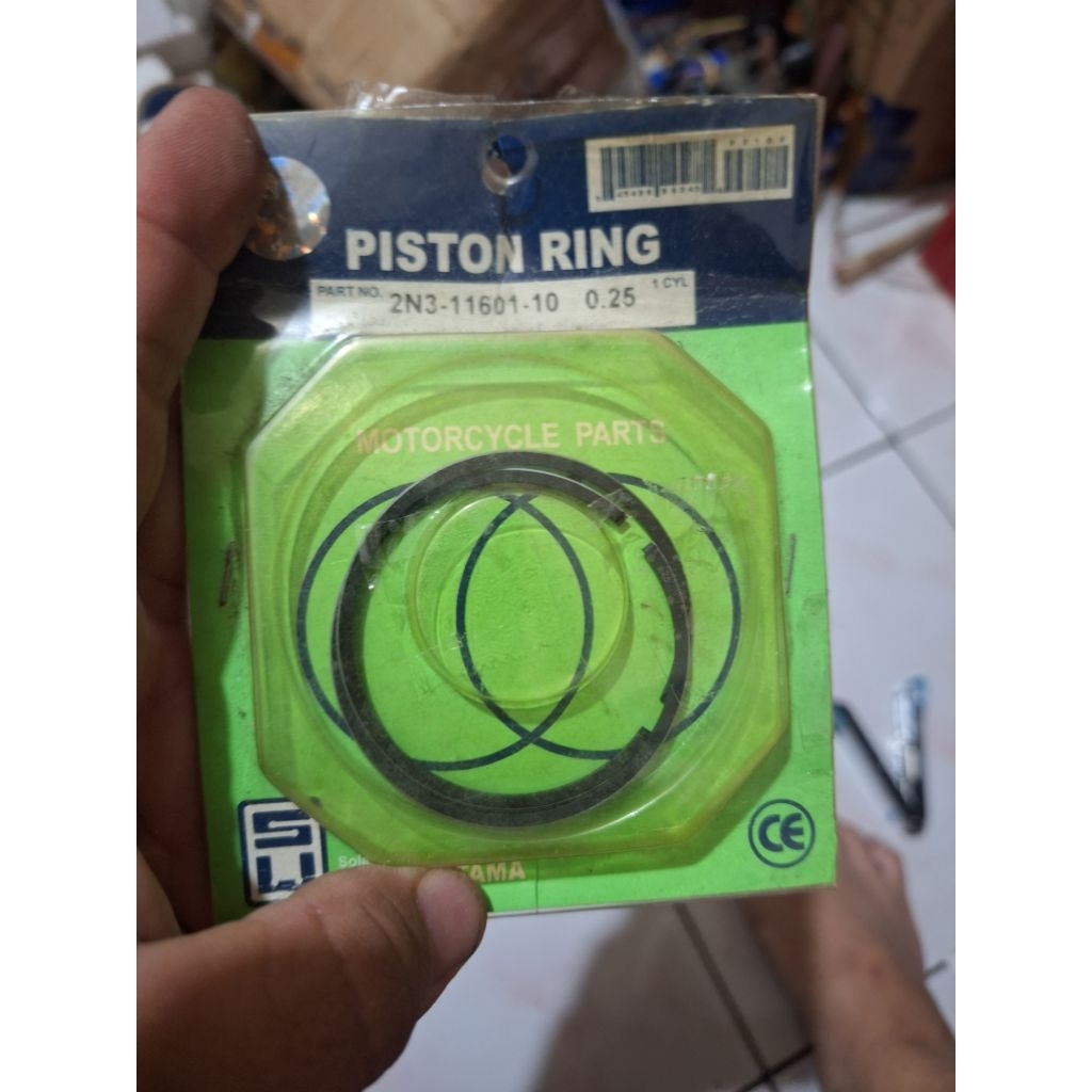 ring piston yamaha l2s l2super l2sn nos